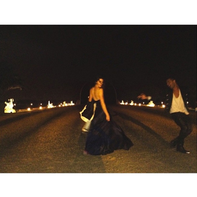 Kendall Jenner, Kim Kardashian, Kanye West, Wedding Instagrams